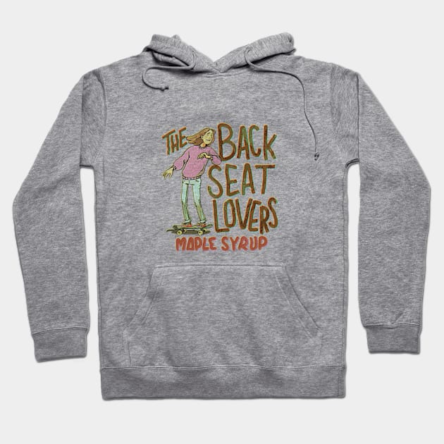 the backseat love Hoodie by petra hamizo